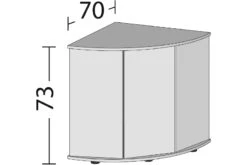 Juwel Schrank SBX Trigon 190 Helles Holz -Bestes Reptilien Geschäft 13j50418 Juwel Schrank SBX Trigon helles Holz 3