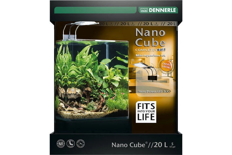Dennerle NanoCube Complete+ SOIL 20L Mit PowerLED 5.0 1 Dennerle NanoCube Complete+ SOIL 20L Mit PowerLED 5.0